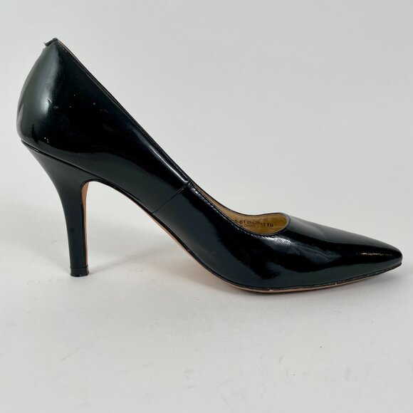 Women's Cole Haan Mckeyla Stiletto Pump, Black Patent Leather, Size 8 - Picture 3 of 10